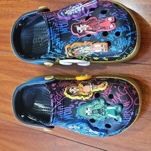 Crocs Limited Edition Rainbow High Clogs Toddler Sz 13